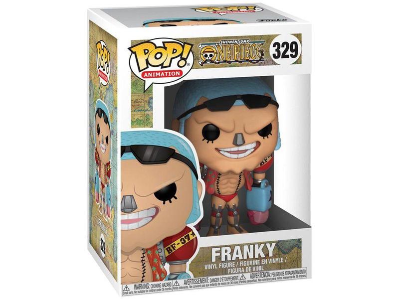 Imagem de Boneco Colecionável Pop One Piece Franky - 10,5cm Funko