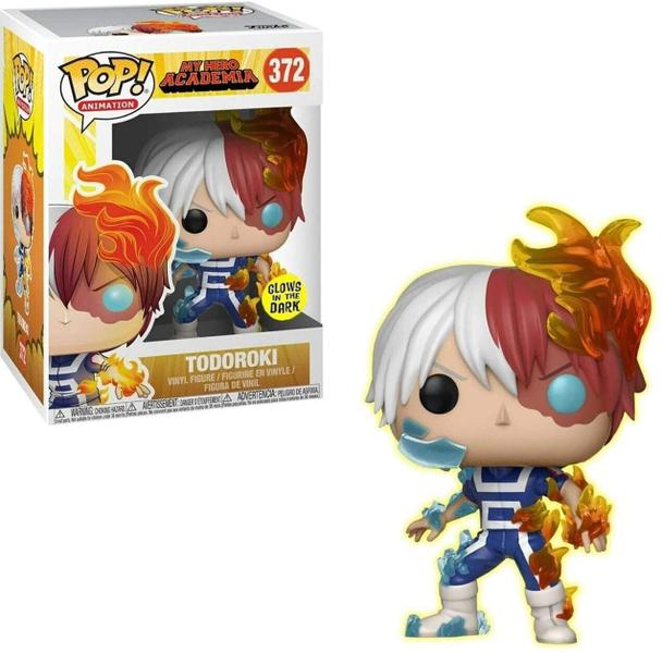 Imagem de Boneco Colecionável Todoroki Shoto GITD 372 Funko Pop My Hero Academia