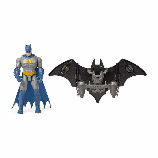 Imagem de Boneco com Acessório - 10 cm - DC - Batman com Armadura de Voo - Sunny