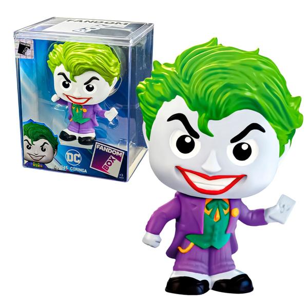 Imagem de Boneco Coringa Colecionável Fandom Box 045 Batman DC Liga Da Justiça Líder Brinquedos