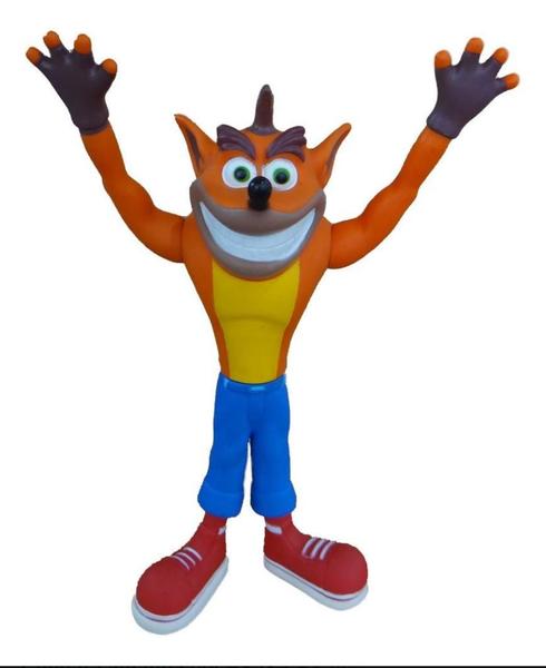 Imagem de Boneco Crash Bandicoot Grande 23 cm