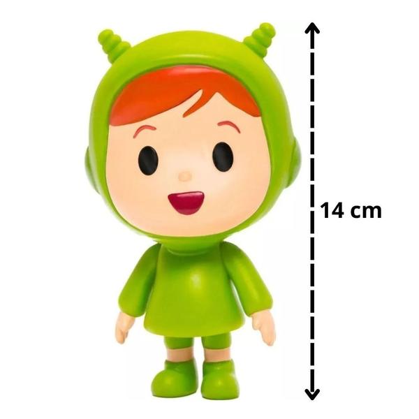 Imagem de Boneco da turma do Pocoyo De Vinil Pocoyo Nina Pato Loula Elly  1 UNIDADE - Cardoso Toys