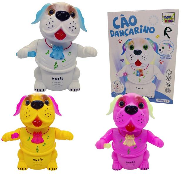 Imagem de Boneco Dançante Brinquedo Musical Dança Anda Mexe Luz E Som