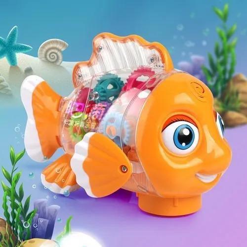 Imagem de Boneco Dançarino Musical Peixe Animado Brinquedos Infantil