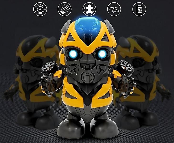 Imagem de Boneco Dance Hero Bumblebee - Músicas e Luzes - 11,5x19,5cm