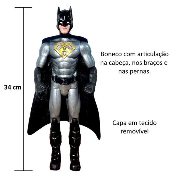 Imagem de Boneco Darkman 34cm na Caixa Super Heroes Avante Batma