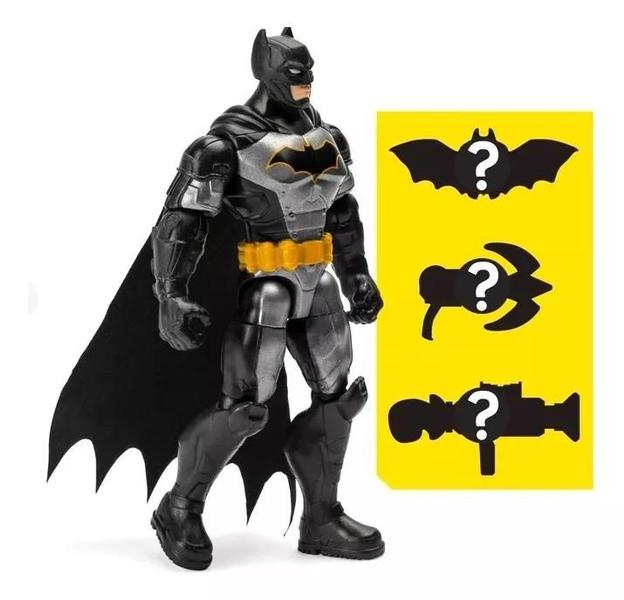 Imagem de Boneco DC Batman Com 3 Acessórios Misteriosos - Original