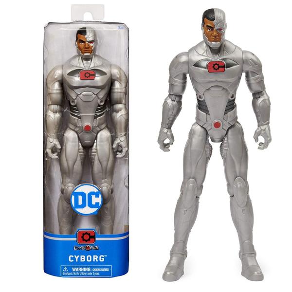 Imagem de boneco DC  Cyborg 30cm