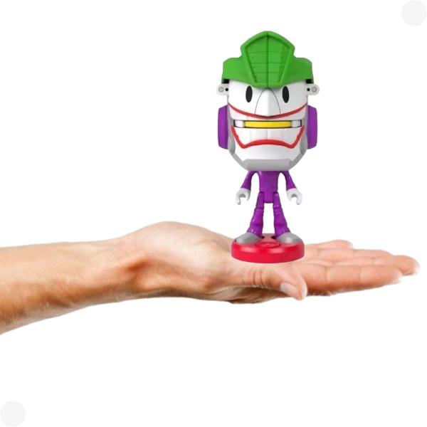 Imagem de Boneco Dc Head Shiftrs Joker e Laff Mobile HGX78 - Mattel 