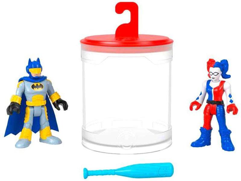 Imagem de Boneco DC Super Friends Color Changers Imaginext - com Acessórios 2 Unidades Mattel