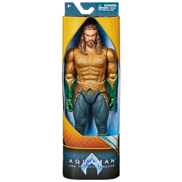 Imagem de Boneco de ação Aquaman de 12 polegadas com estilo de filme da DC Comics
