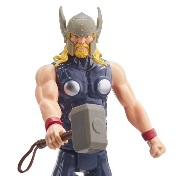 Imagem de Boneco de ação Avengers Marvel Titan Hero Blast Gear Thor 30cm