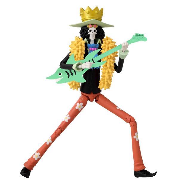 Boneco de ação BANDAI Anime Heroes One Piece Brook 17cm Imagem de Boneco de ação BANDAI Anime Heroes One Piece Brook 17cm
