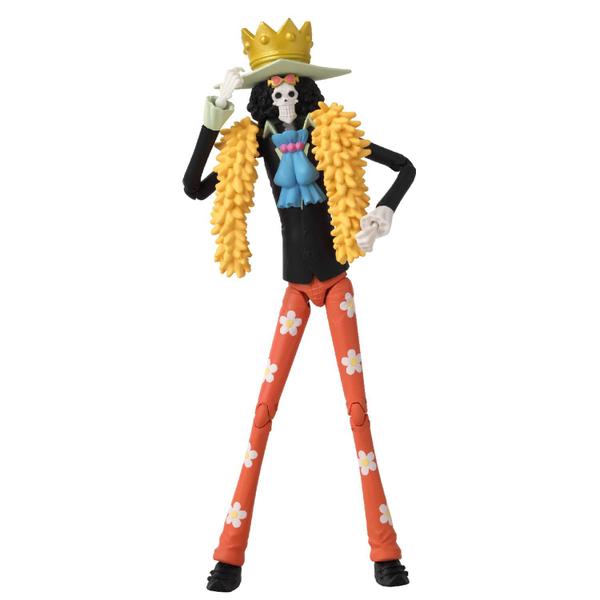 Boneco de ação BANDAI Anime Heroes One Piece Brook 17cm Imagem de Boneco de ação BANDAI Anime Heroes One Piece Brook 17cm