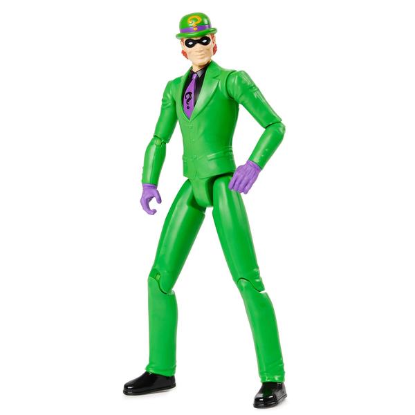 Imagem de Boneco de ação DC Comics Batman The Riddler 30 cm para crianças a partir de 3 anos