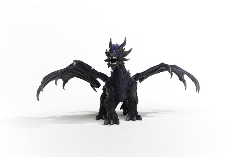 Imagem de Boneco de ação de brinquedo Schleich Eldrador Shadow Dragon com asas 7+