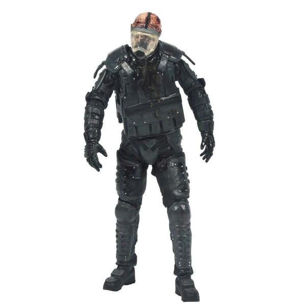 Imagem de Boneco de ação de zumbi McFarlane Toys The Walking Dead TV Series 4 Riot Gear