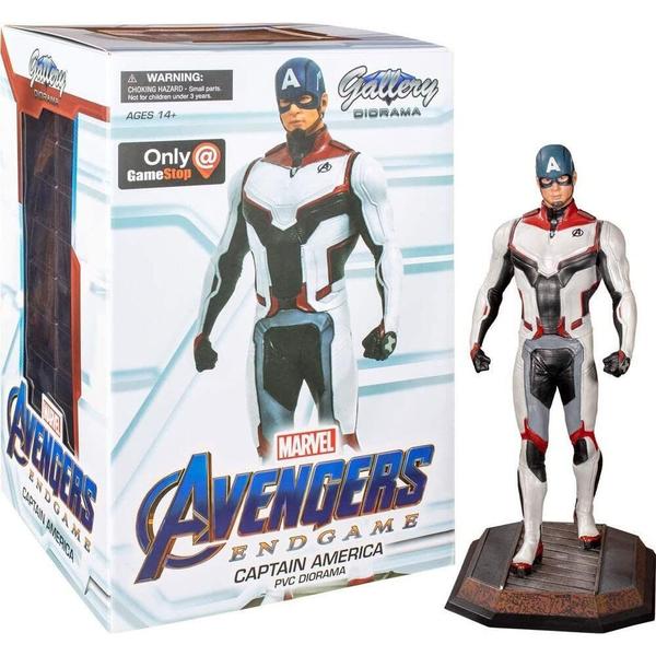 Imagem de Boneco de ação Diamond Select Toys Marvel Captain America 23cm