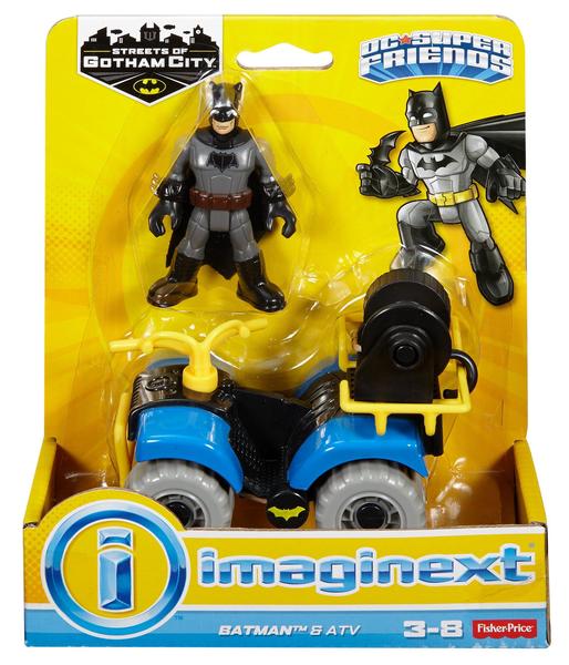 Imagem de Boneco de ação Fisher-Price Imaginext Streets of Gotham Batman