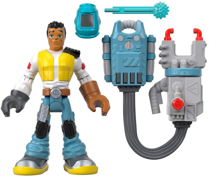 Imagem de Boneco de ação Fisher-Price Rescue Heroes Carlos Kitbash