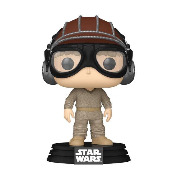 Imagem de Boneco de ação Funko Pop! 25ª Anni Anakin de Star Wars com capacete