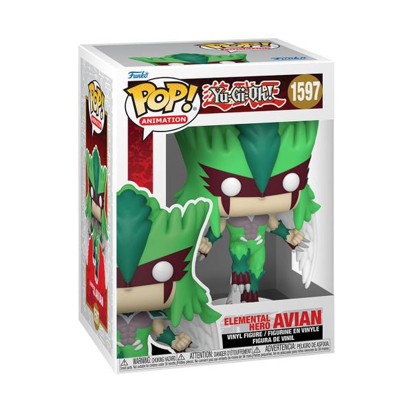 Imagem de Boneco de ação Funko Pop! Animação Yu-Gi-Oh! Herói Elemental Avian