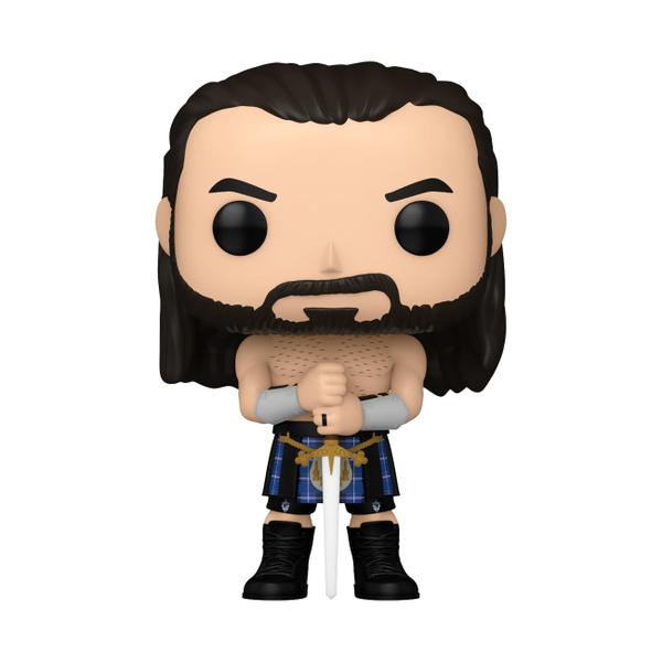 Imagem de Boneco de ação Funko Pop! WWE Drew Mc Intyre com 9,8 cm de altura