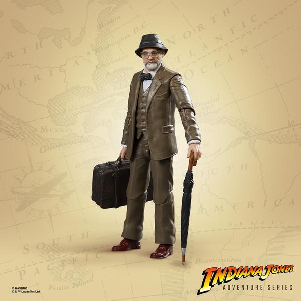 Imagem de Boneco de ação Indiana Jones Henry Jones Sr. Brinquedo de 6 polegadas