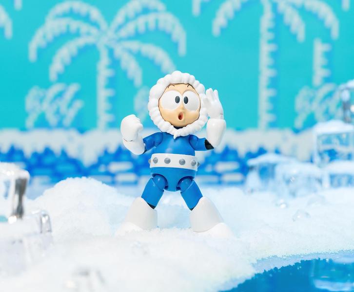 Imagem de Boneco de ação Jada Toys Mega Man 4 Ice Man 10 cm de altura