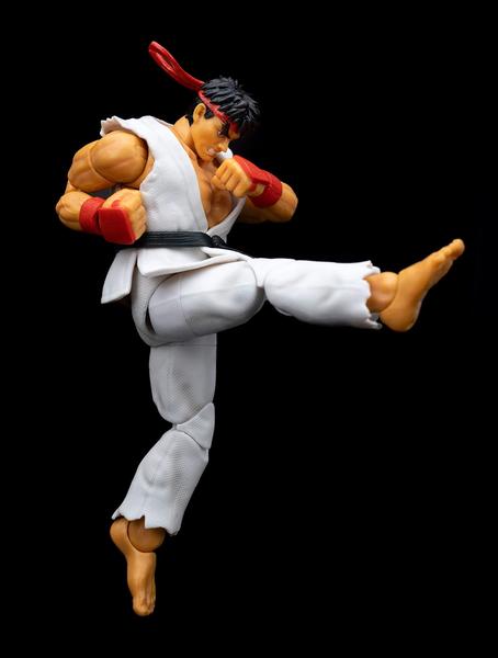 Imagem de Boneco de ação Jada Toys Street Fighter II 6 Ryu para crianças maiores de 8 anos