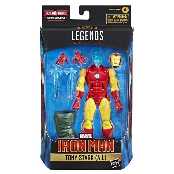 Imagem de Boneco de ação Marvel Hasbro Legends Series Tony Stark (A.I.)