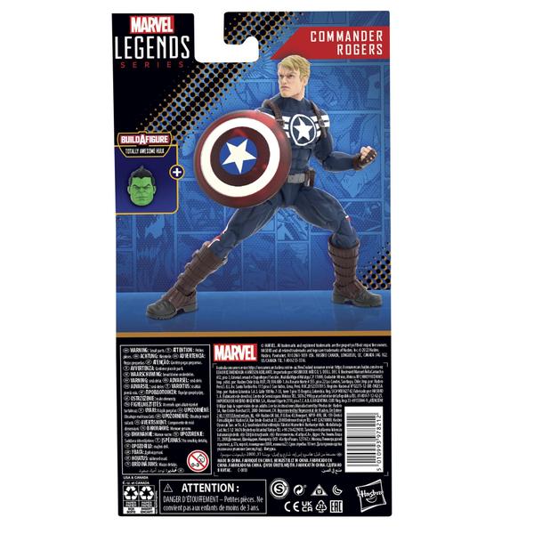 Imagem de Boneco de ação Marvel Legends Series Commander Rogers 15cm