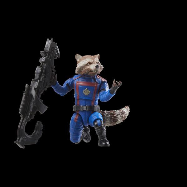 Imagem de Boneco de ação Marvel Legends Series Rocket Guardians 15cm