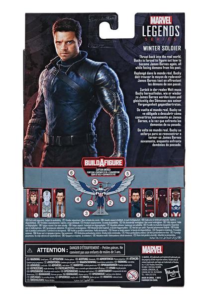 Imagem de Boneco de ação Marvel Legends Series Winter Soldier 15cm