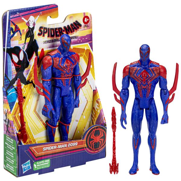 Boneco de ação Marvel Spider-Man 2099 em todo o Spider-Verse Imagem de Boneco de ação Marvel Spider-Man 2099 em todo o Spider-Verse