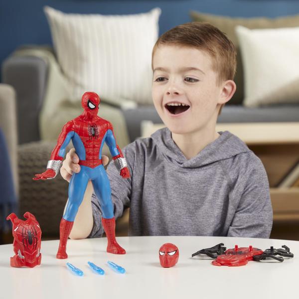 Imagem de Boneco de ação Marvel Spider-Man Thwip Blast 27 cm com acc