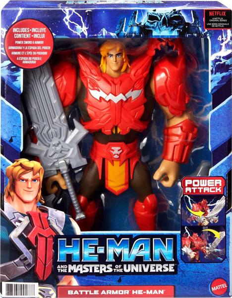 Boneco de Ação Masters of the Universe Deluxe He-Man 21cm Imagem de Boneco de Ação Masters of the Universe Deluxe He-Man 21cm