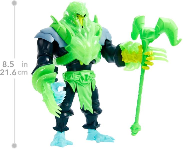 Imagem de Boneco de ação Masters of the Universe Skeletor 21,6 cm com acessórios