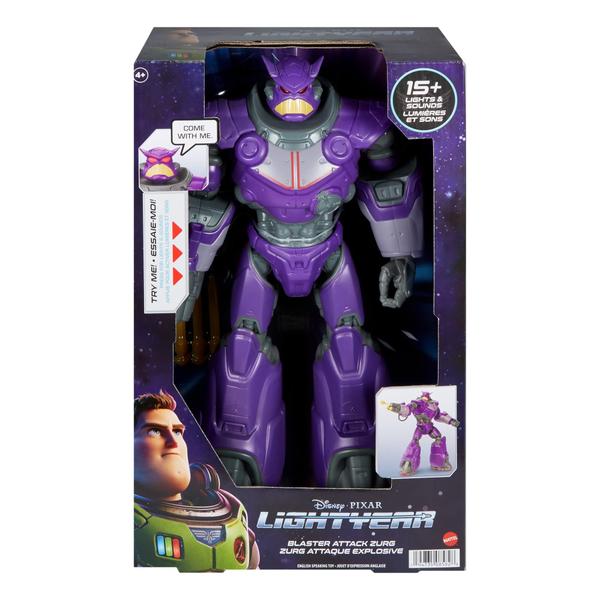 Imagem de Boneco de ação Mattel Disney Pixar Lightyear Zurg 30cm