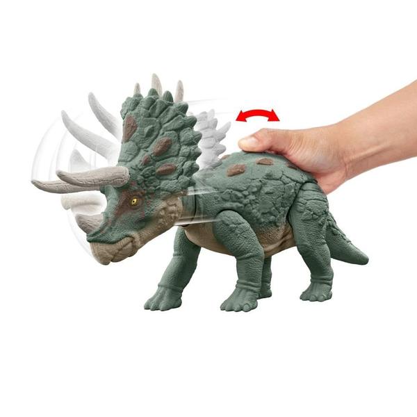 Imagem de Boneco de ação Mattel Jurassic World Gigantic Triceratops