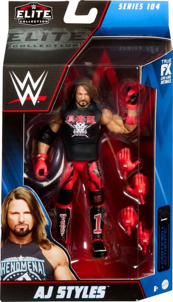 Imagem de Boneco de ação Mattel WWE AJ Styles Elite Collection 15 cm