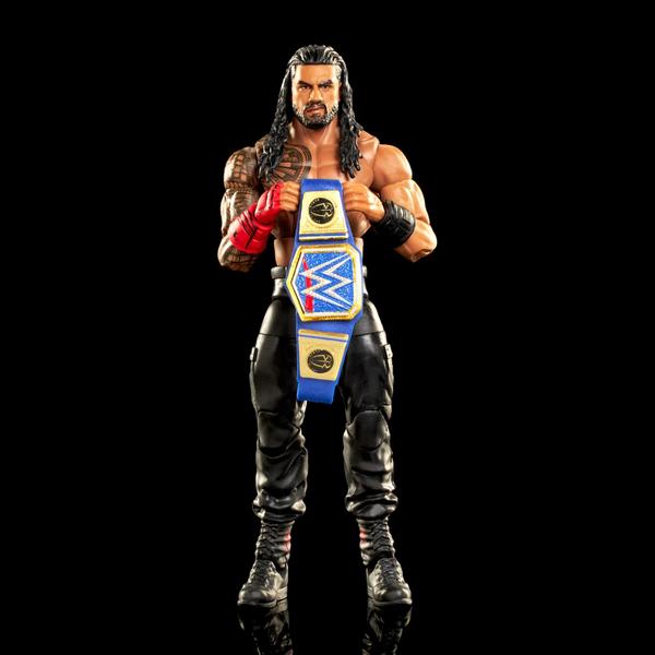 Imagem de Boneco de ação Mattel WWE Roman Reigns Elite Collection de 6 polegadas