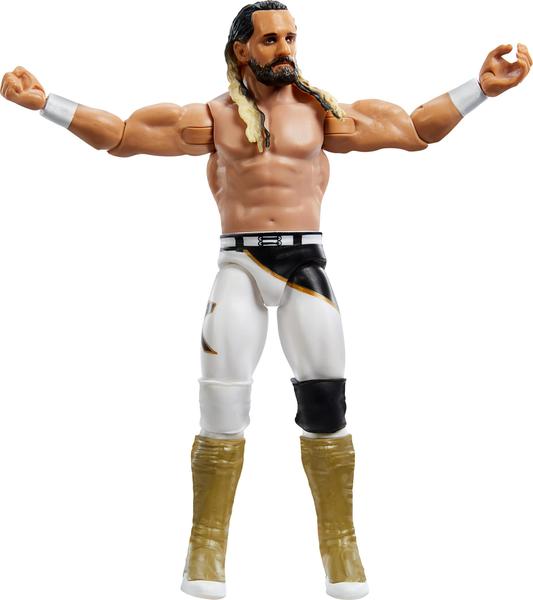 Imagem de Boneco de ação Mattel WWE Seth Rollins de 6 polegadas com 10 pontos