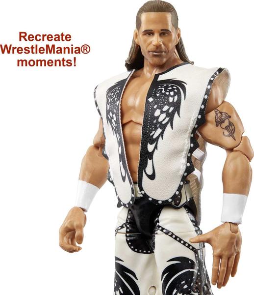 Imagem de Boneco de ação Mattel WWE Shawn Michaels Wrestlemania Elite