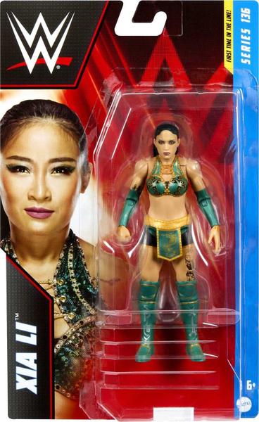 Imagem de Boneco de ação Mattel WWE Xia Li Basic de 15 cm com 10 pontos