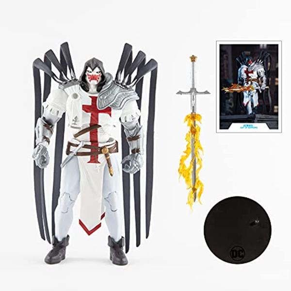 Boneco de ação McFarlane DC Multiverse de 7 polegadas Azrael White - McFarlane Toys Imagem de Boneco de ação McFarlane DC Multiverse de 7 polegadas Azrael White