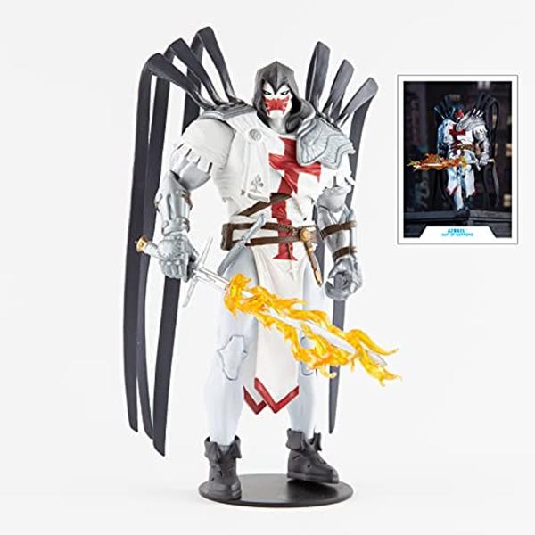 Boneco de ação McFarlane DC Multiverse de 7 polegadas Azrael White - McFarlane Toys Imagem de Boneco de ação McFarlane DC Multiverse de 7 polegadas Azrael White