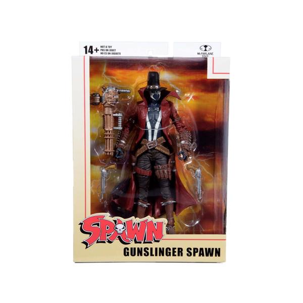 Imagem de Boneco de ação McFarlane Toys Spawn Gunslinger 7 com pistola Gatling