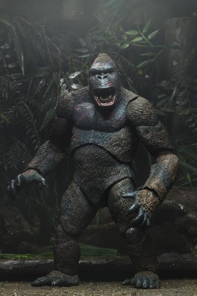 Imagem de Boneco de ação NECA King Kong, escala de 7 polegadas com 30 pontos