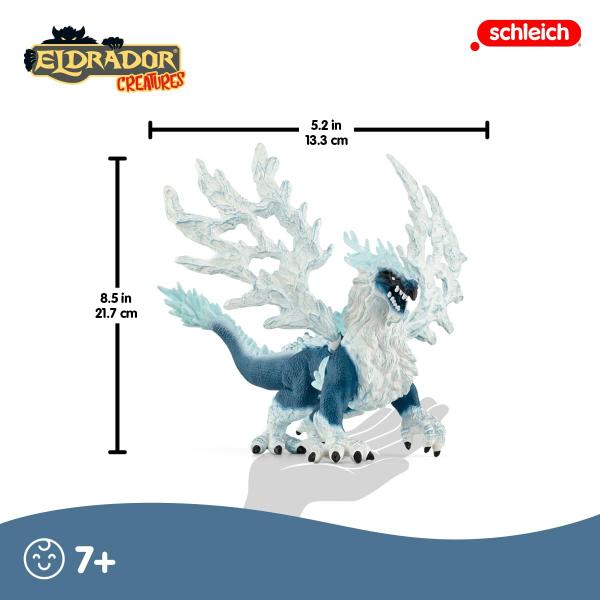 Imagem de Boneco de ação Schleich Eldrador Creatures New 2024 Ice Dragon